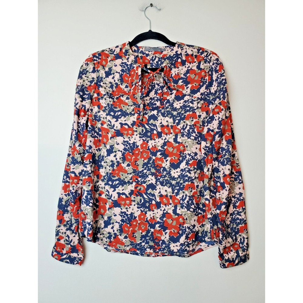 Prana Womens Small Top WILD‎ AT HEART ECO-FRIENDLY Floral Long Sleeve Recycled - Picture 11 of 11